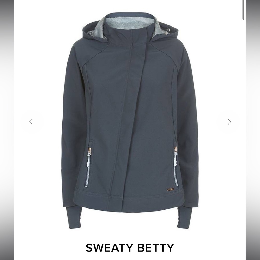 Sweaty Betty Bear Hug Jacket - Gray - Size Small